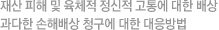 재산 피해 및 육체적 정신적 고통에 대한 배상, 과다한 손해배상 청구에 대한 대응방법